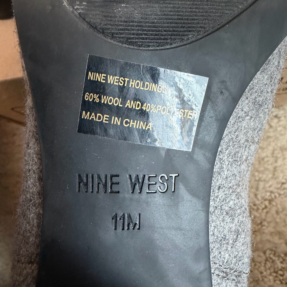Nine West Gray Ankle Booties - Picture 4 of 5